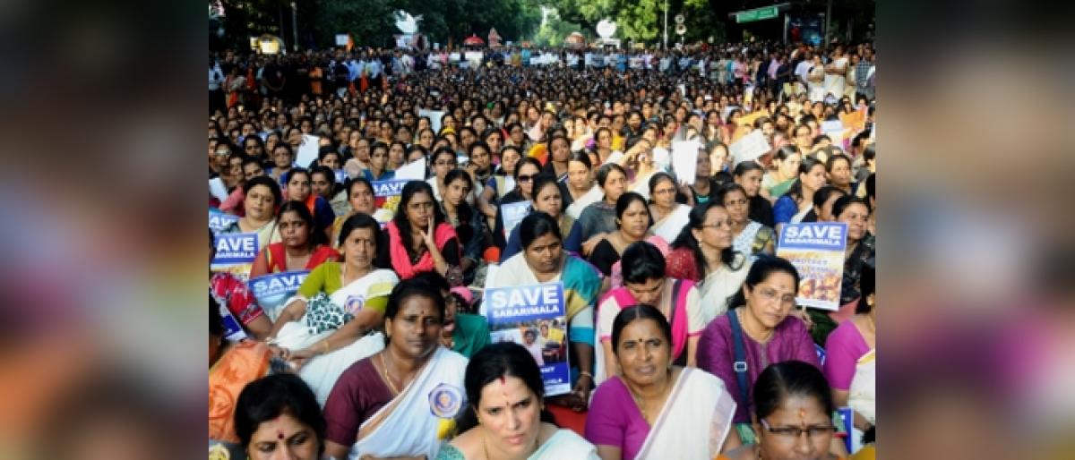Sabarimala verdict supporters ashram attacked in Kerala