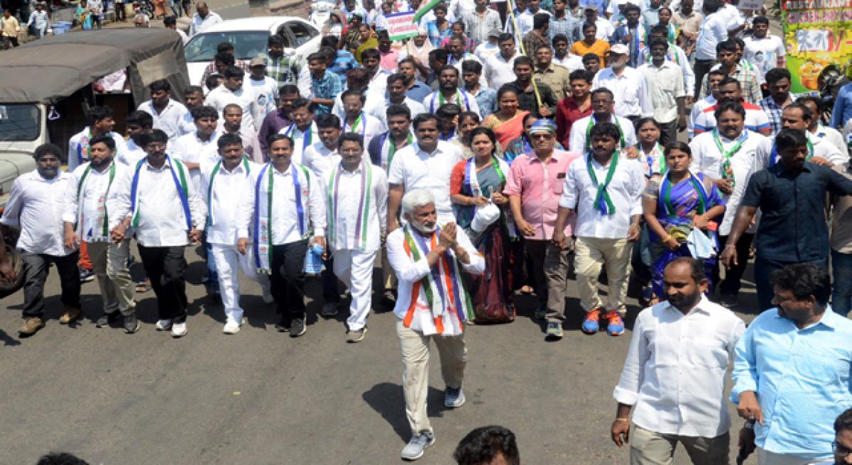 Padayatra aimed to highlight people’s problems: Vijaysai