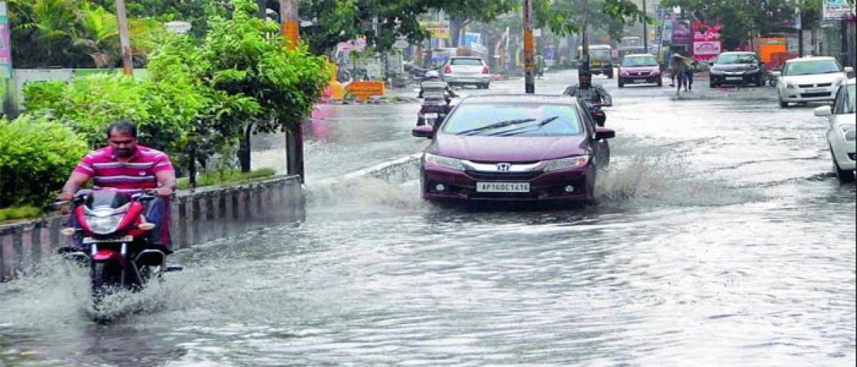 Heavy rains throw life out of gear