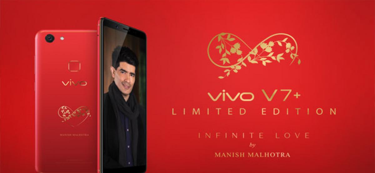 Vivo launches limited edition Infinite Red V7+