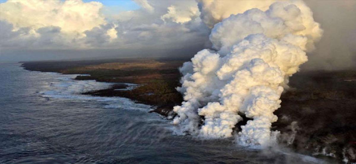 Volcanic lava bomb injures 23 people on tour boat in Hawaii