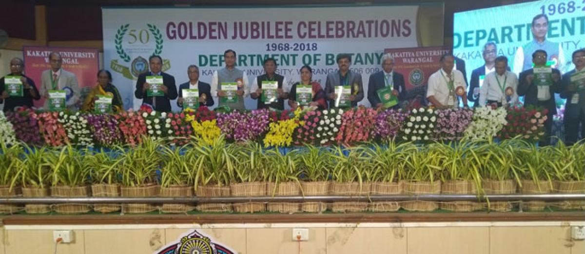 Grandeur marks Golden Jubilee of KU Botany Dept