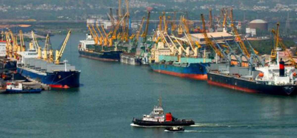 Cargo handling on the rise at Visakhapatnam Port Trust