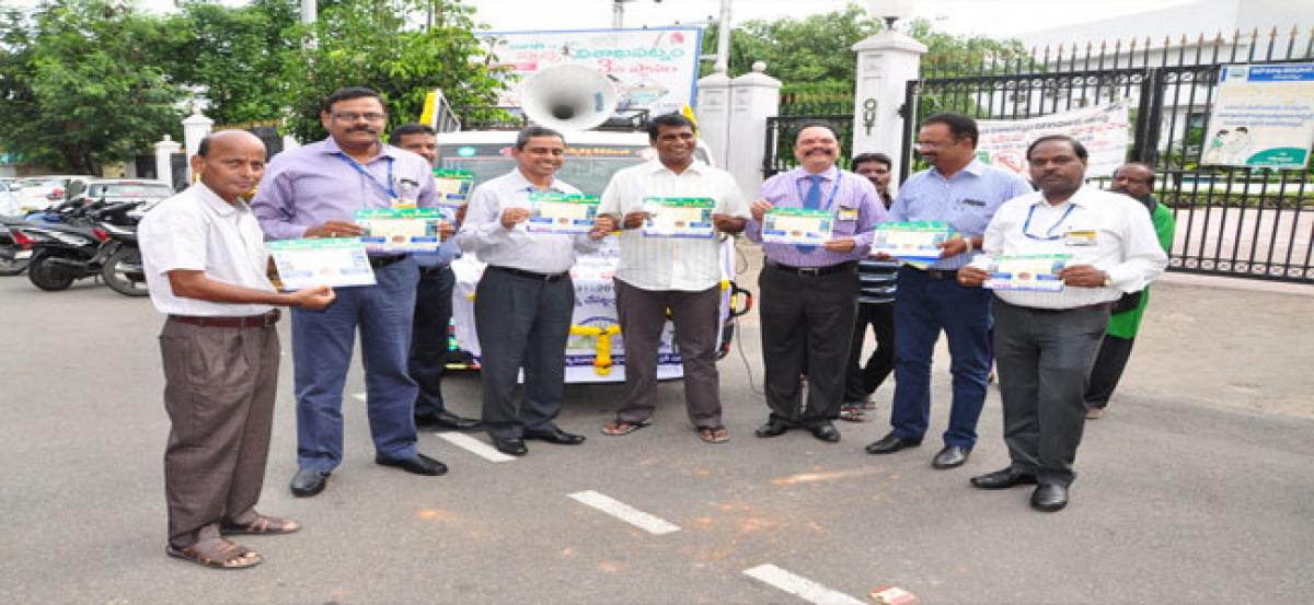 HPCL-Visakha Swachh Rath flagged off