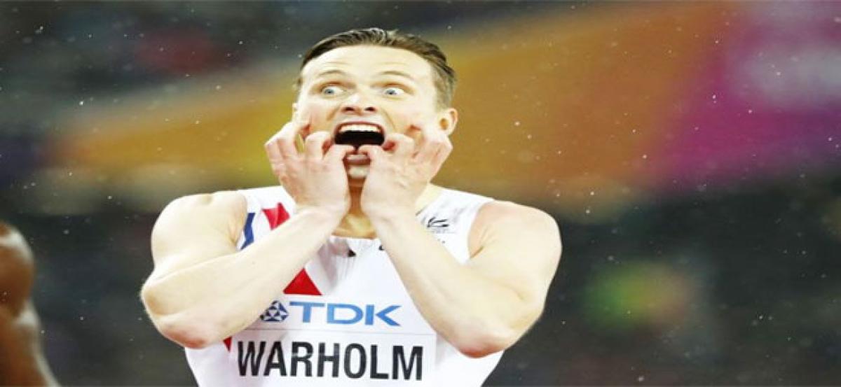 Warholm in disbelief after winning gold