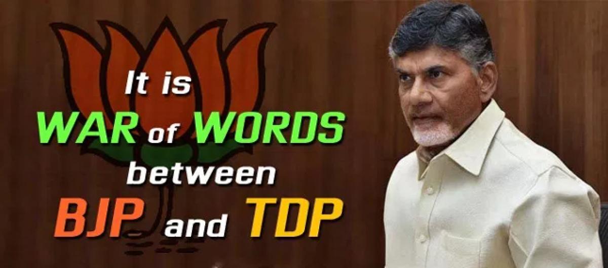 Houses witnesses heated exchange between TDP, BJP members on funds