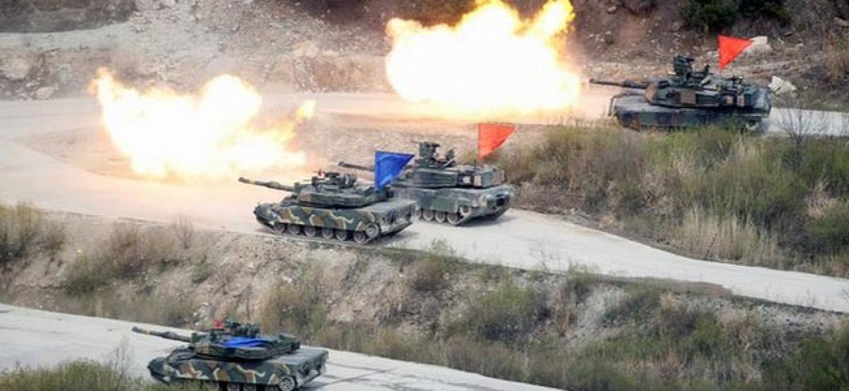 South Korea, US begin joint military drills