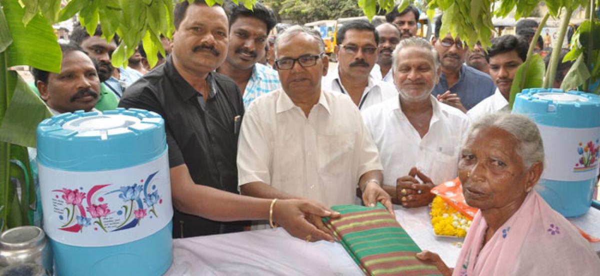 Powerpet Railway station gets drinking water kiosks