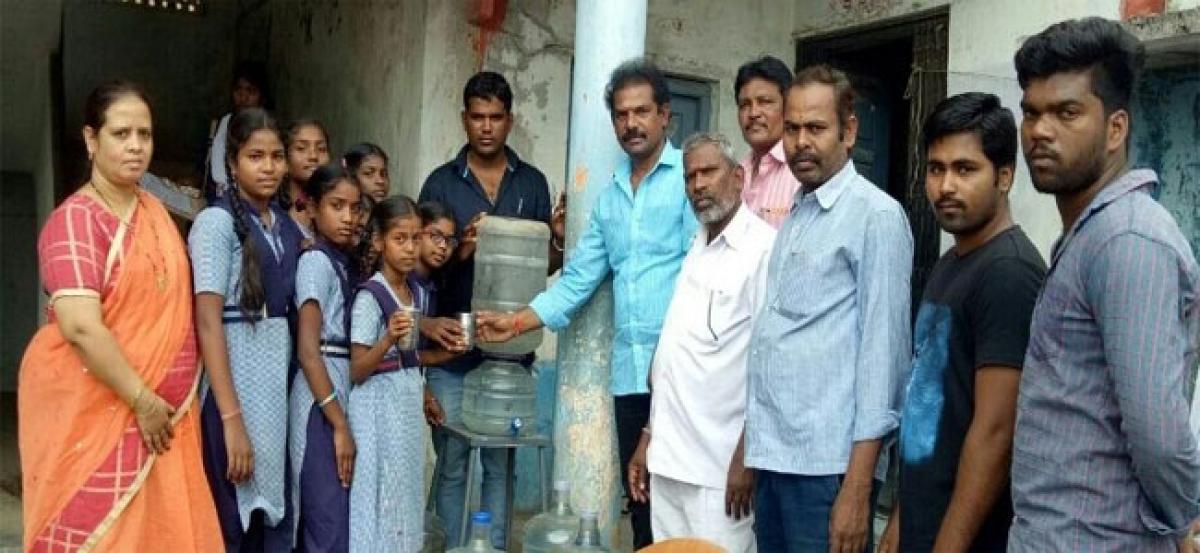 Water unit donated to girls’ high school
