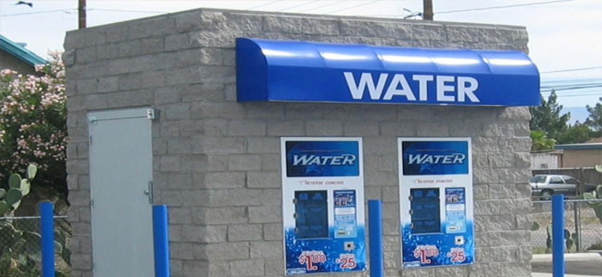 Water kiosk opened at Arundalpet police station