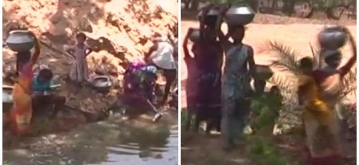 Locals in Chhattisgarh village walk extra mile to fetch water everyday