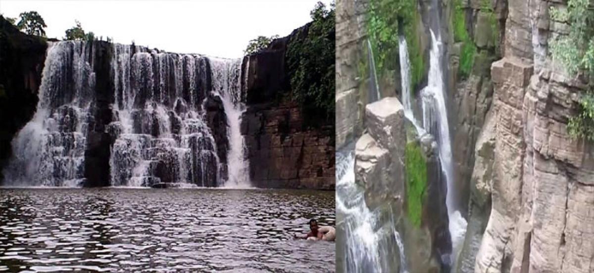 Magical waterfalls woo tourists into thick jungle