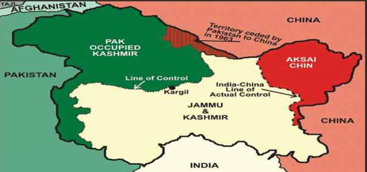 Disclaiming Pakistan occupied Kashmir is not a prudent measure