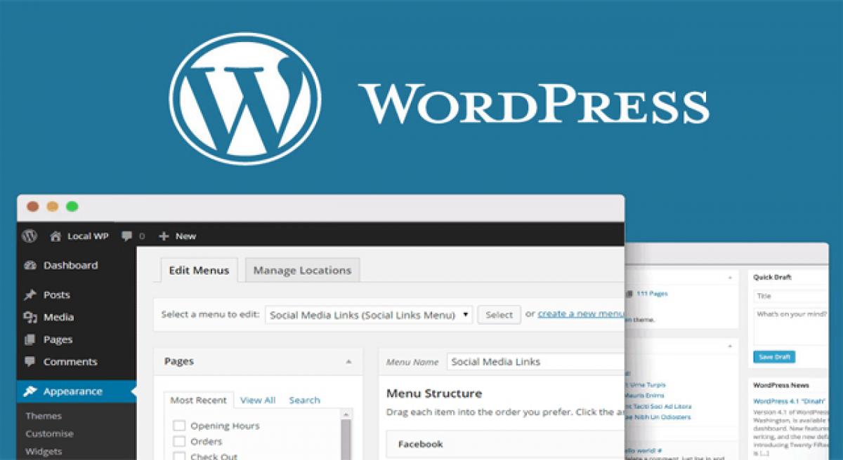 Word Press for creating websites