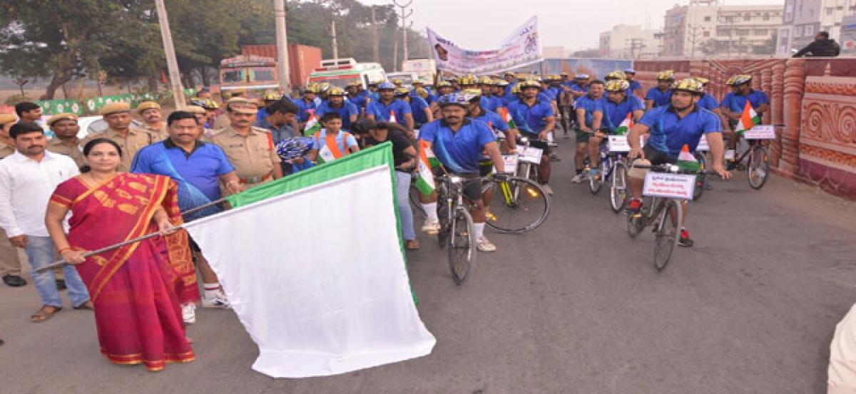 Cycle to save nature in long run, says Judge