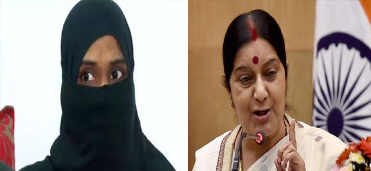 Hyderabad woman thanks Sushma Swaraj after being rescued from Saudi