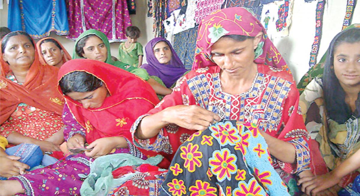 Extending support to women artisans