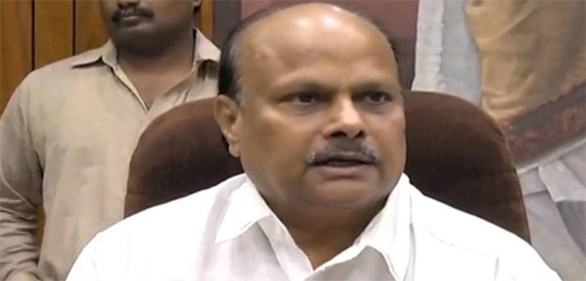 YSRCP protest only to divert people’s attention: Yanamala