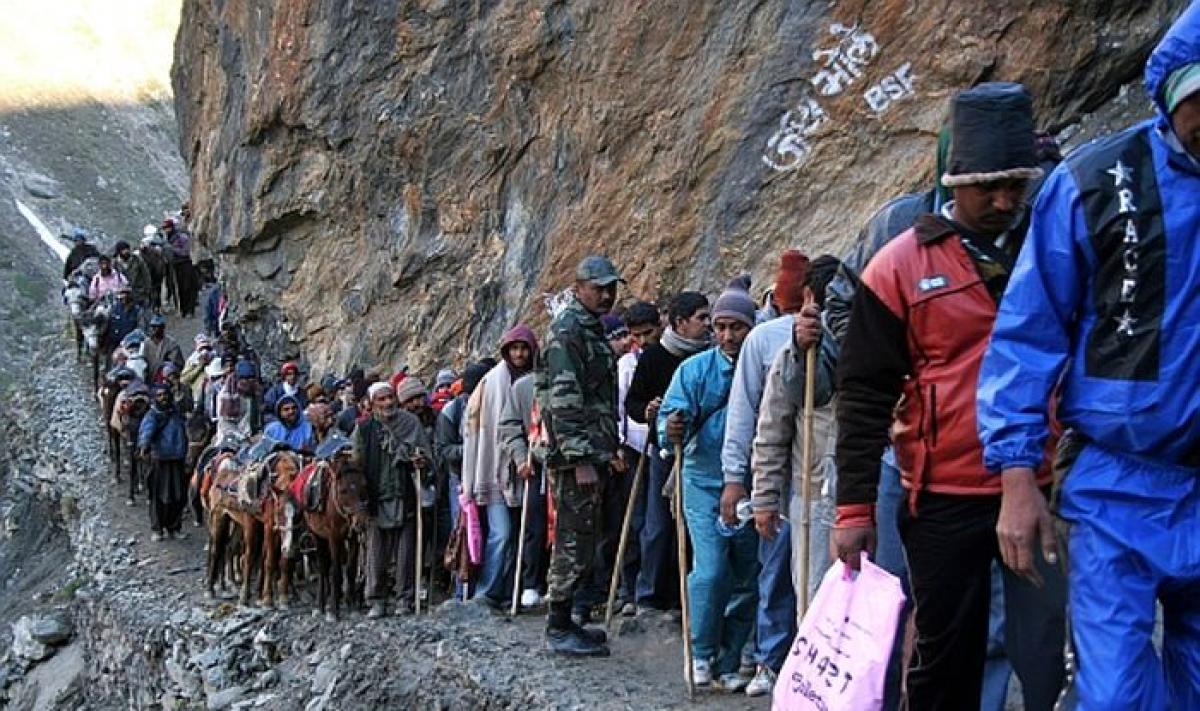 309 pilgrims leave Jammu for Amarnath Yatra