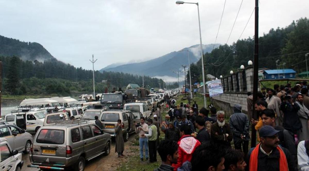 132 pilgrims leave Jammu for Amarnath Yatra