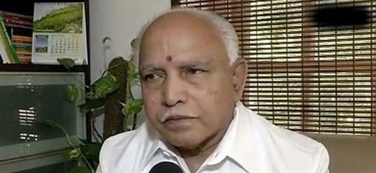 Yeddyurappa writes to EC alleging irregularities in Karnataka poll