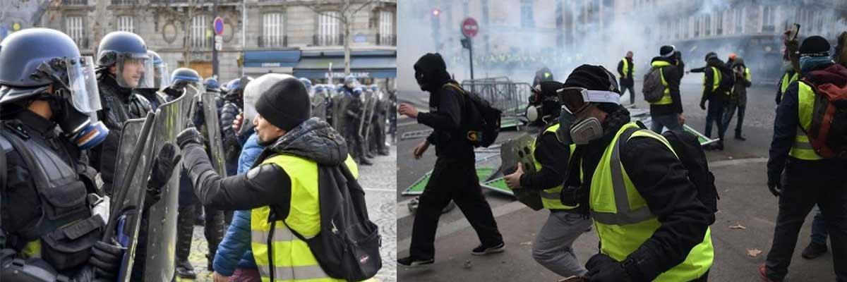 1,385 yellow vest protesters arrested across France