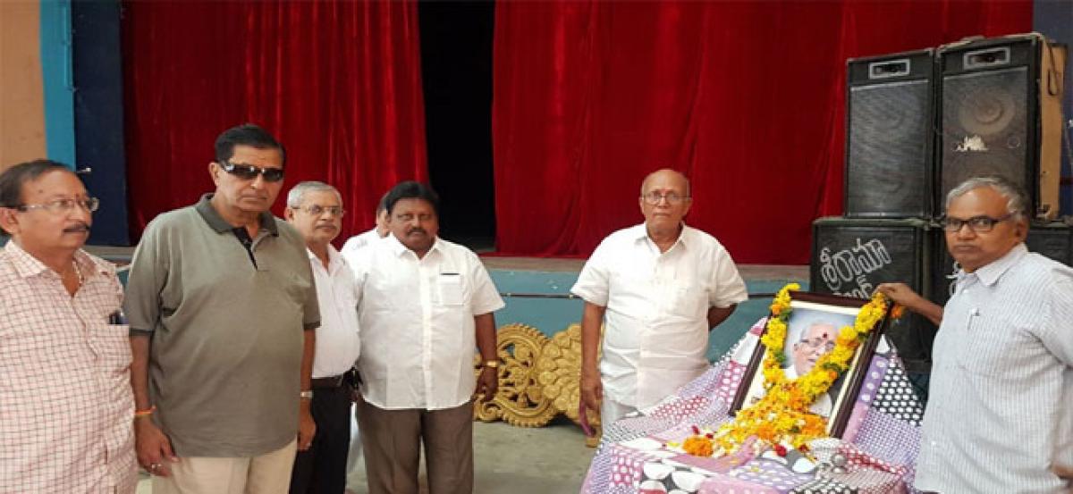 YMHA pays tributes to ASN Raju