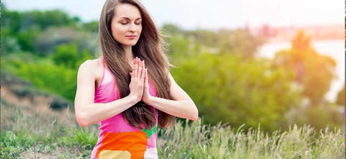 Manage life with yoga