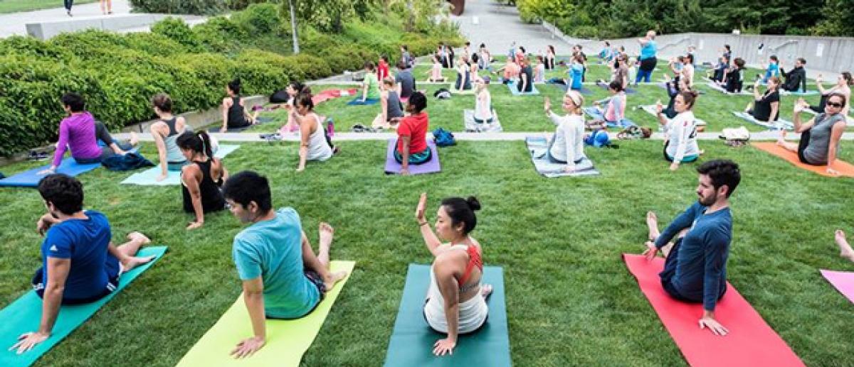 Free yoga training from July 15