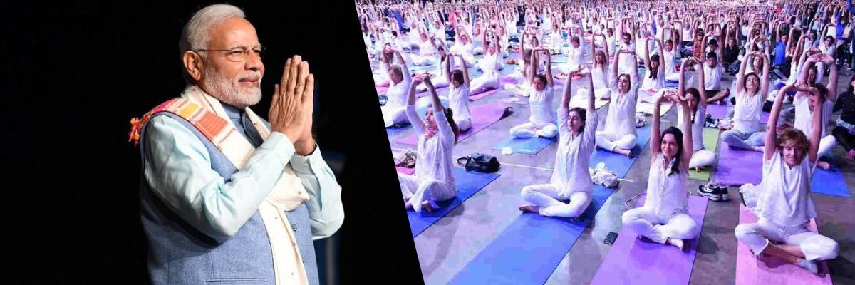 Modi attends Yoga for Peace event in Argentina