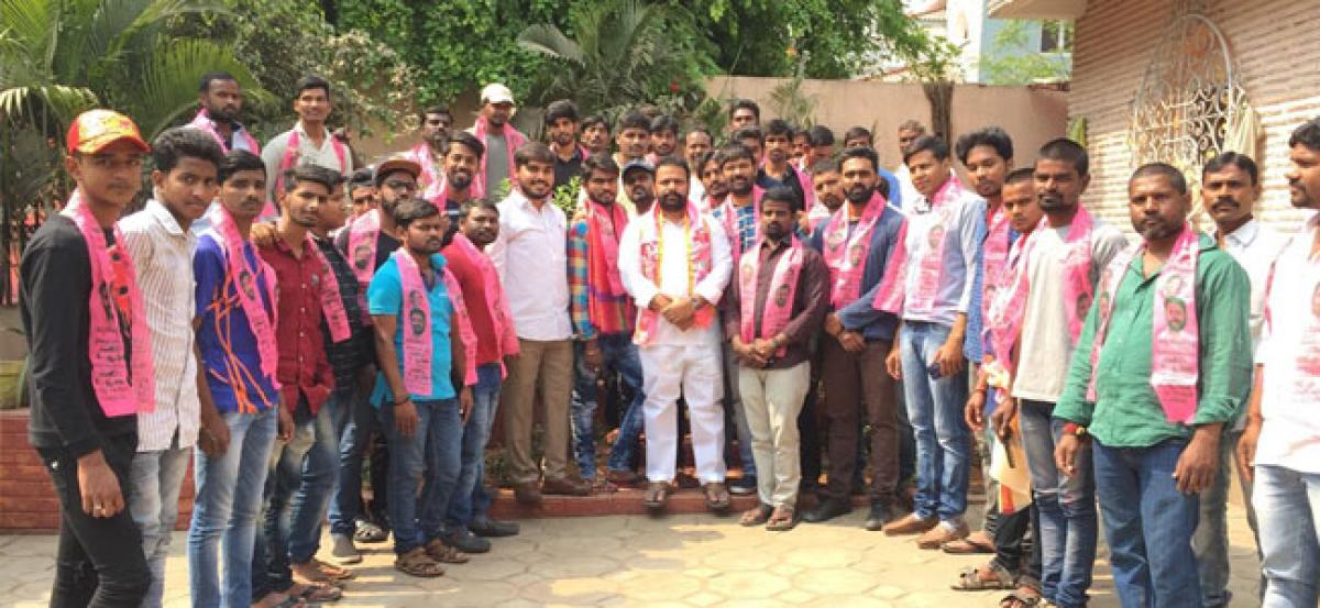 Youth join TRS party