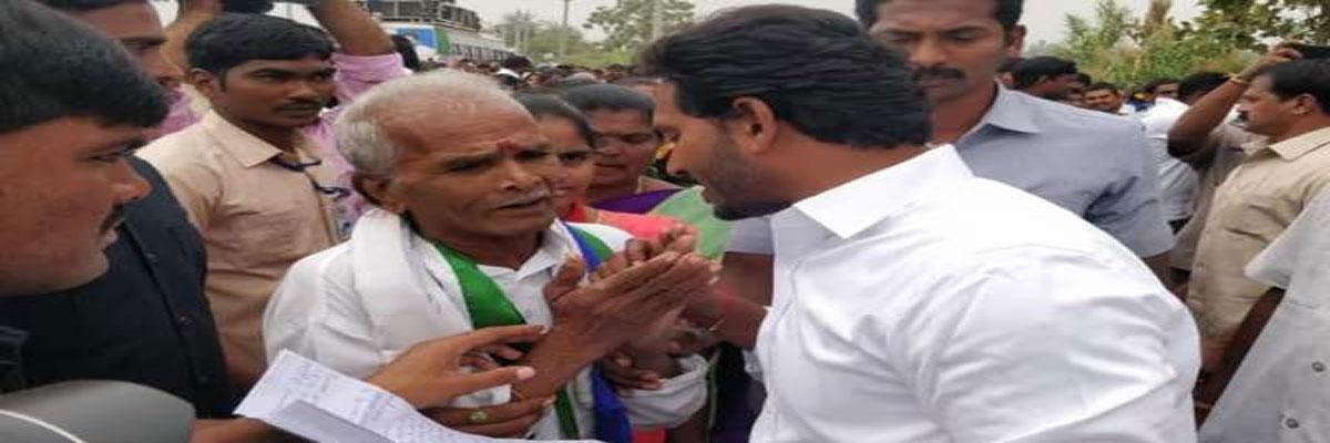 Sugarcane farmers pour out woes to Jagan