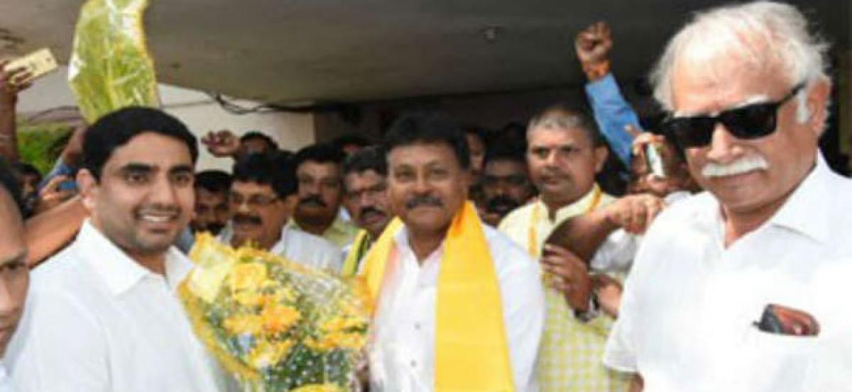 Shock to YSRCP, senior leader joins TDP