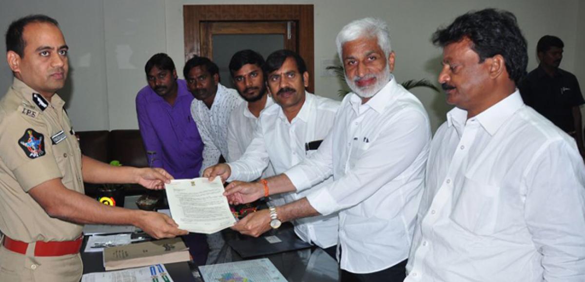 YSRCP seeks justice for victim of sexual harassment