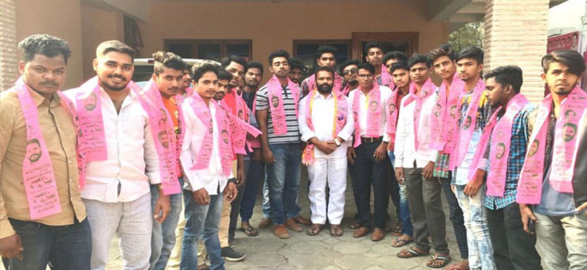 Youth join TRS party