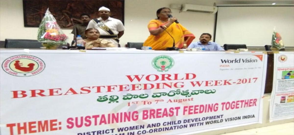 ZP Chairperson underscores importance of breastfeeding