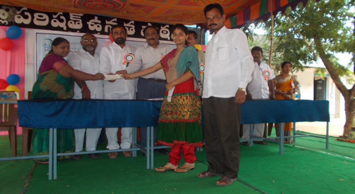 Boost for ZillaParishad students